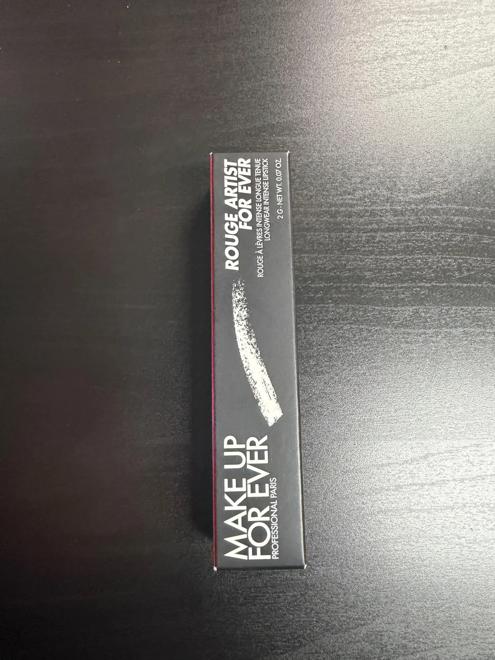 Makeup Forever Rouge Artist Forever Long-Wear Lipstick - Deep Red